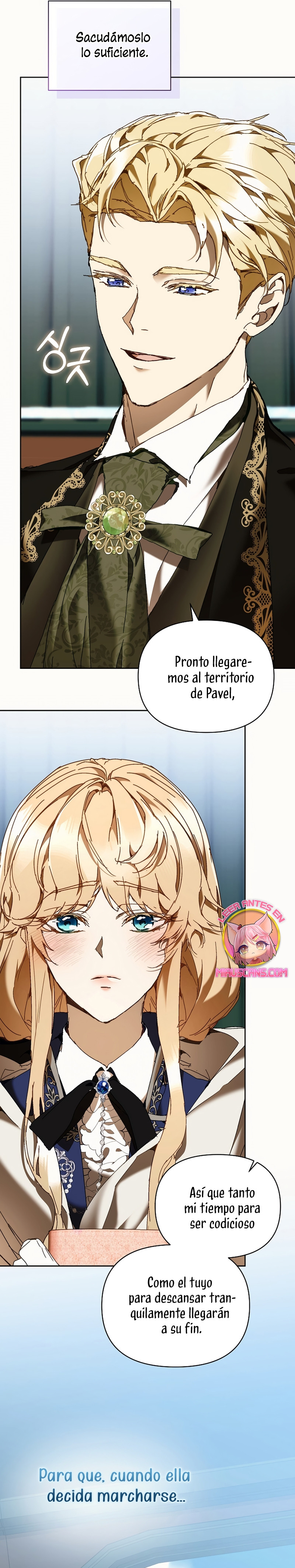 ¡Soy La Niñera Del Protagonista Masculino Villano! Capitulo 79 página 33