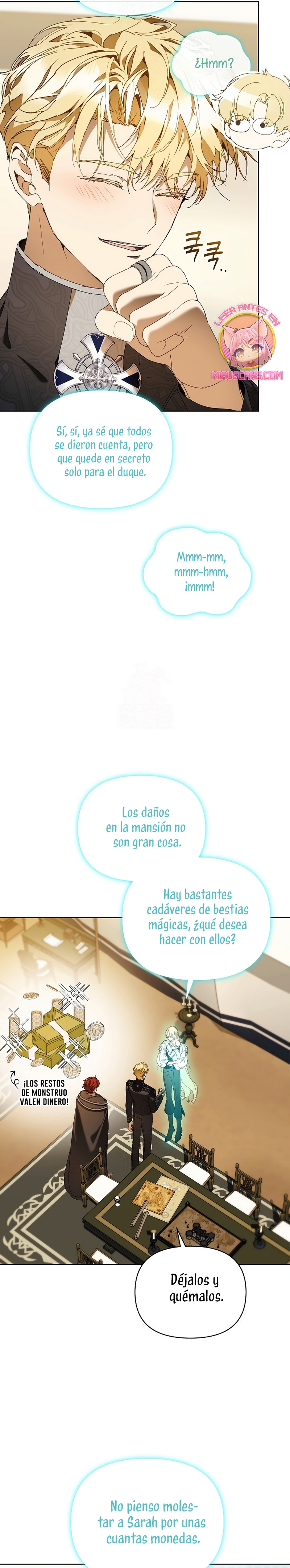 ¡Soy La Niñera Del Protagonista Masculino Villano! Capitulo 90 página 5
