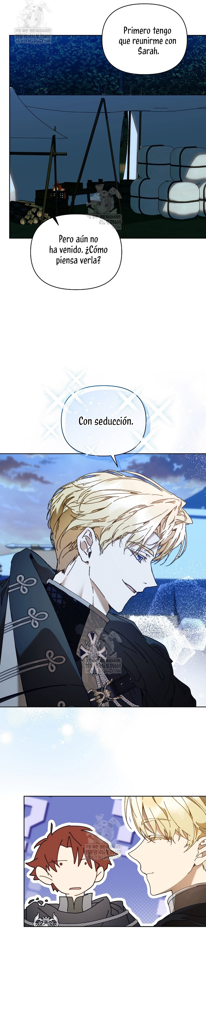 ¡Soy La Niñera Del Protagonista Masculino Villano! Capitulo 94 página 9