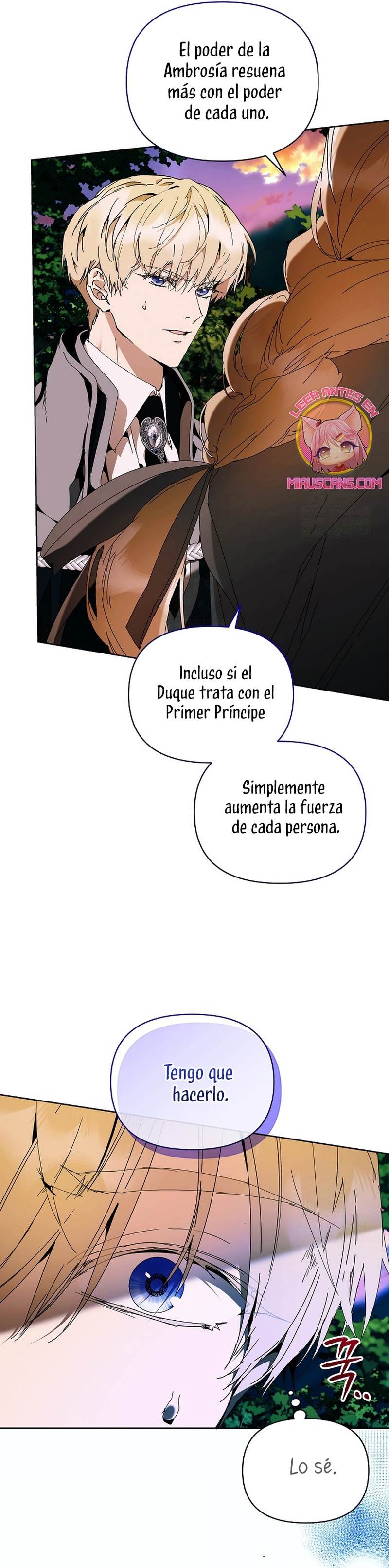 ¡Soy La Niñera Del Protagonista Masculino Villano! Capitulo 97 página 19