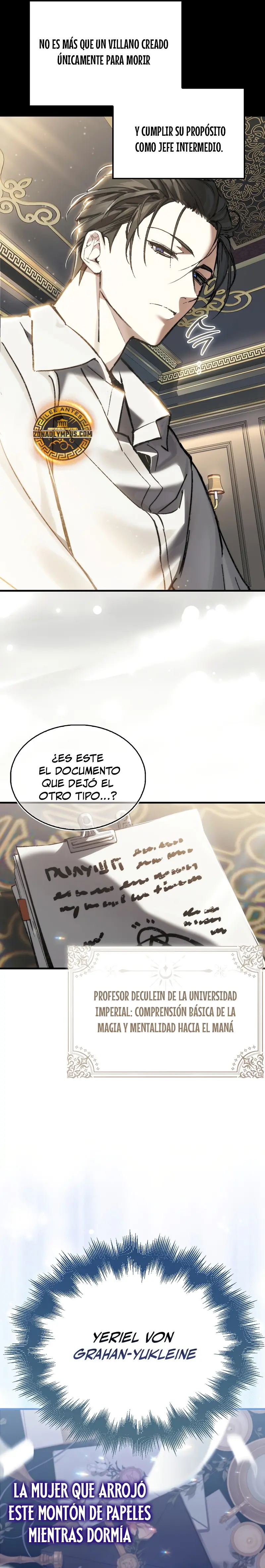 La voluntad de supervivencia del villano Capitulo 2 página 8