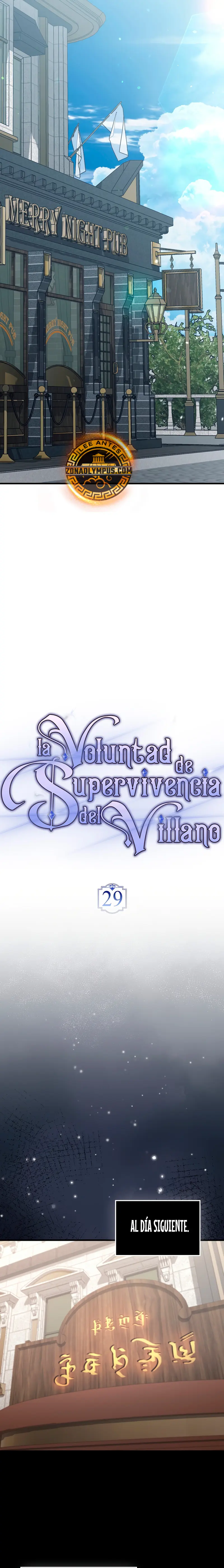 La voluntad de supervivencia del villano Capitulo 29 página 8