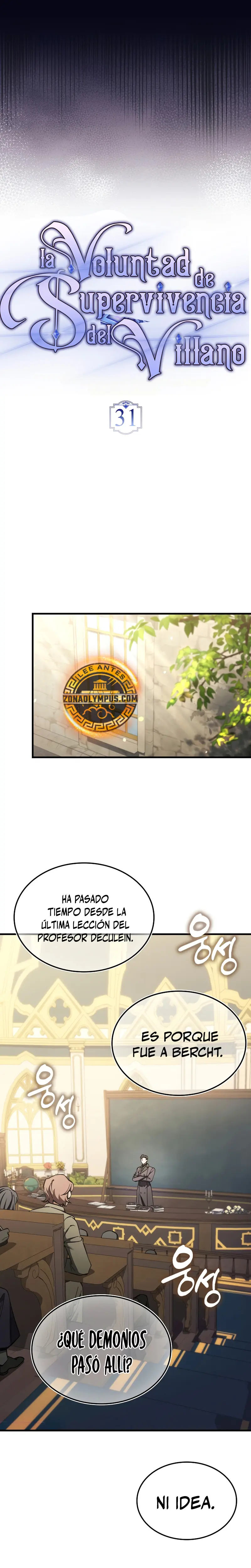 La voluntad de supervivencia del villano Capitulo 31 página 8