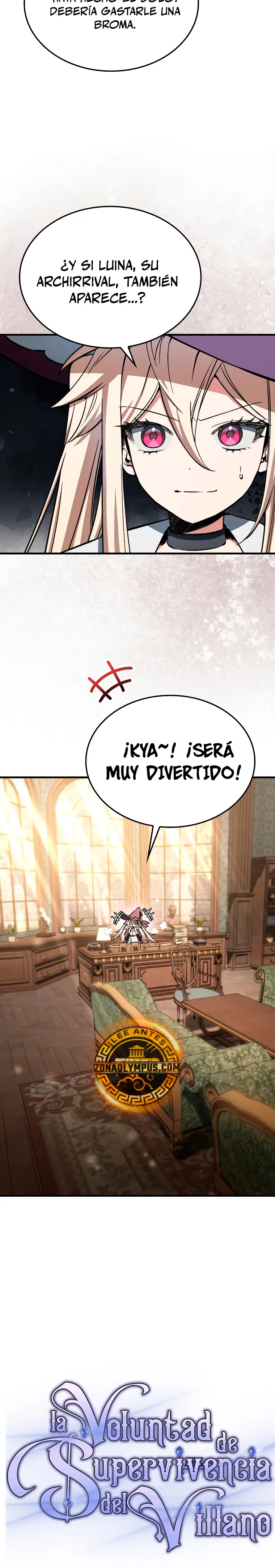 La voluntad de supervivencia del villano Capitulo 36 página 10