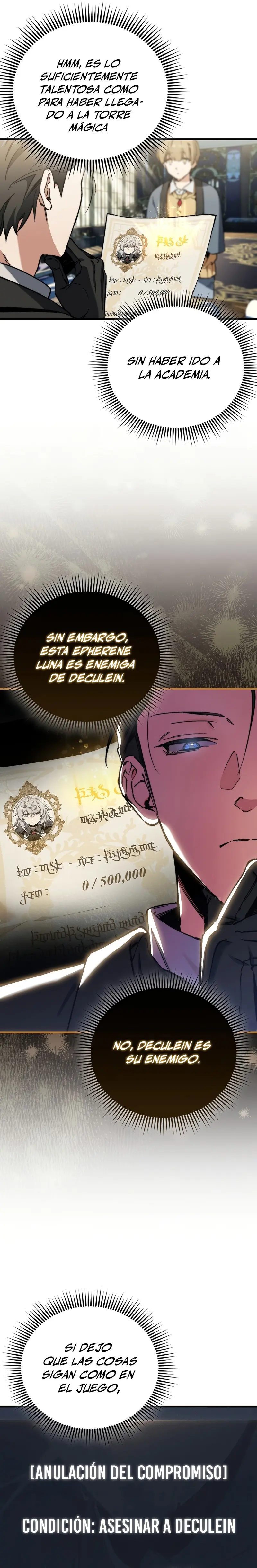 La voluntad de supervivencia del villano Capitulo 4 página 33