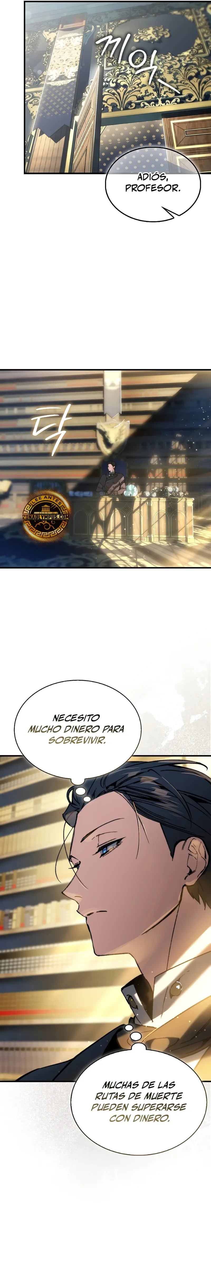 La voluntad de supervivencia del villano Capitulo 4 página 38