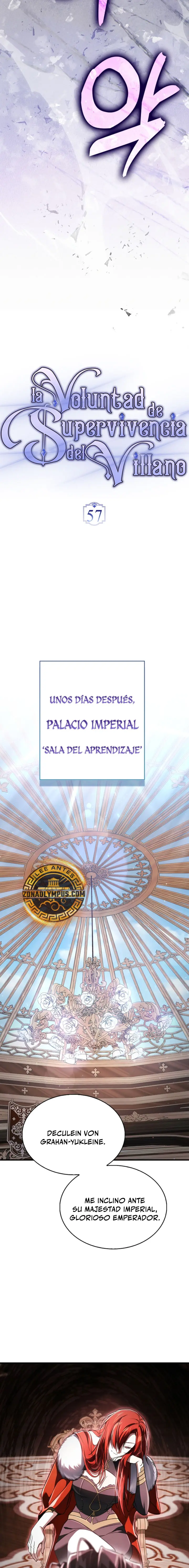 La voluntad de supervivencia del villano Capitulo 57 página 4