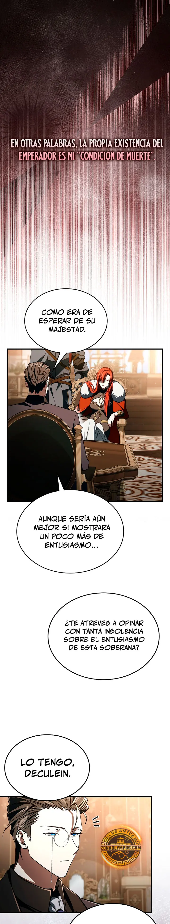 La voluntad de supervivencia del villano Capitulo 62 página 8