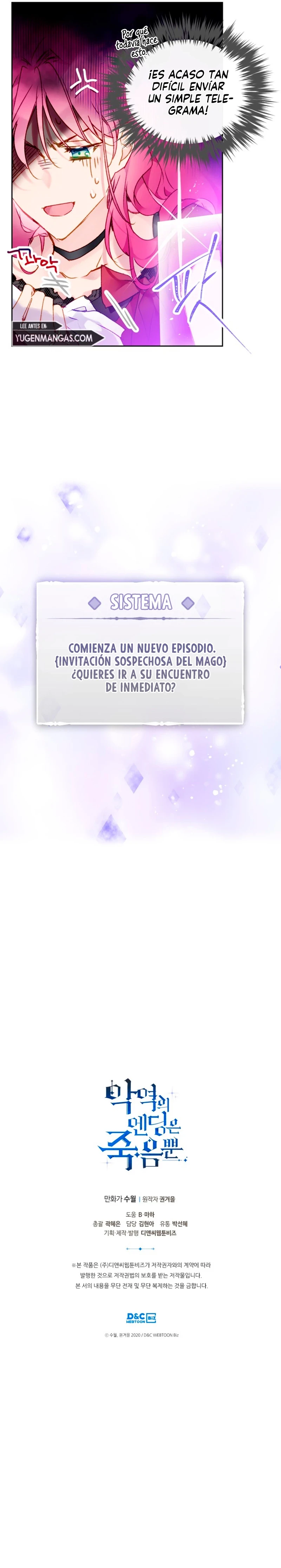El Único Final De La Villana Es La Muerte Capitulo 107 página 10