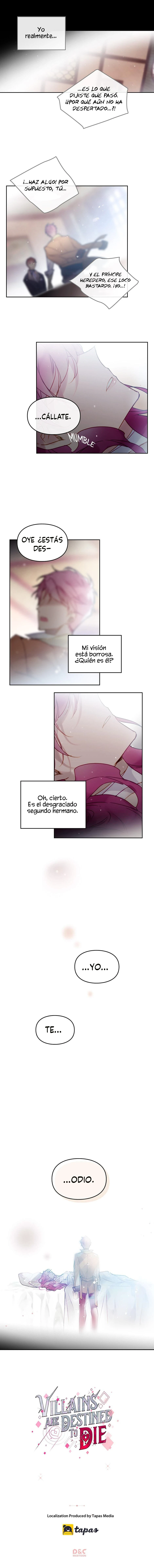 El Único Final De La Villana Es La Muerte Capitulo 16 página 8