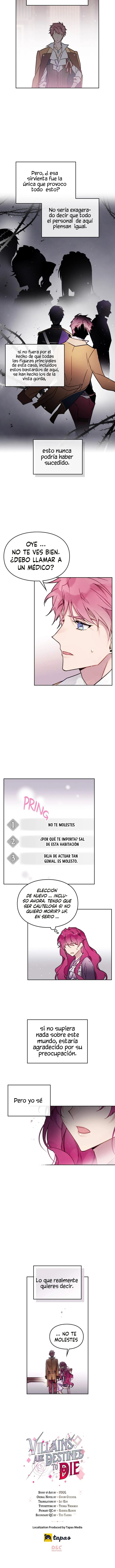 El Único Final De La Villana Es La Muerte Capitulo 3 página 6