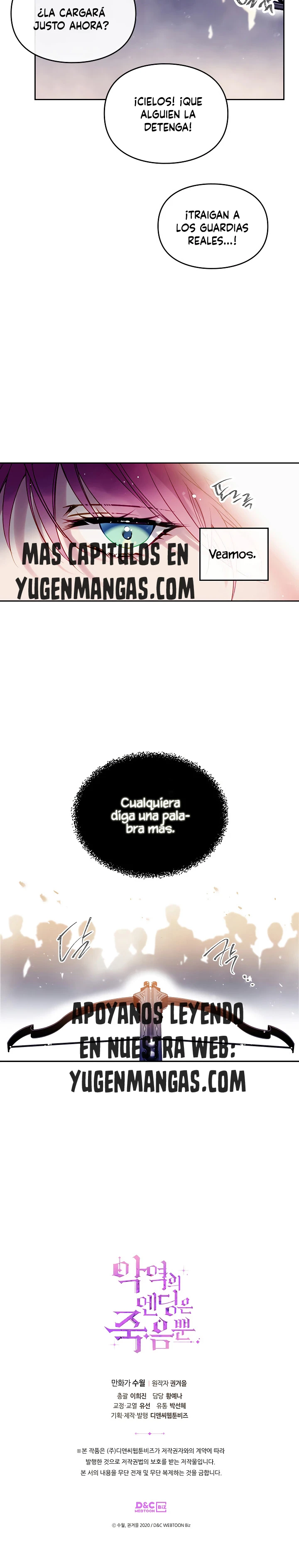 El Único Final De La Villana Es La Muerte Capitulo 56 página 9