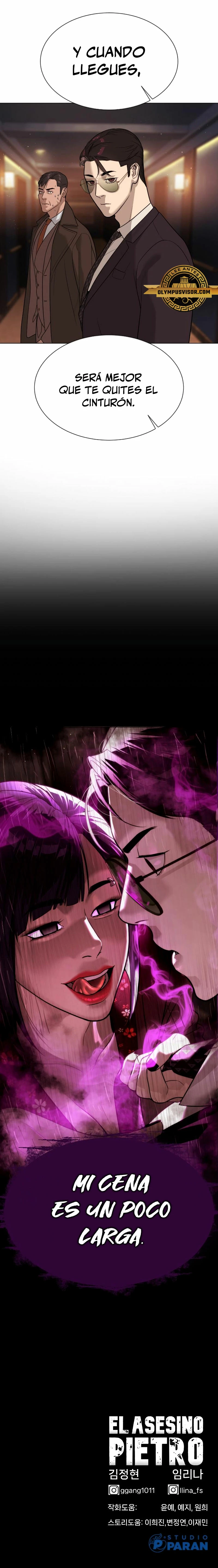 Asesino Pietro Capitulo 27 página 58