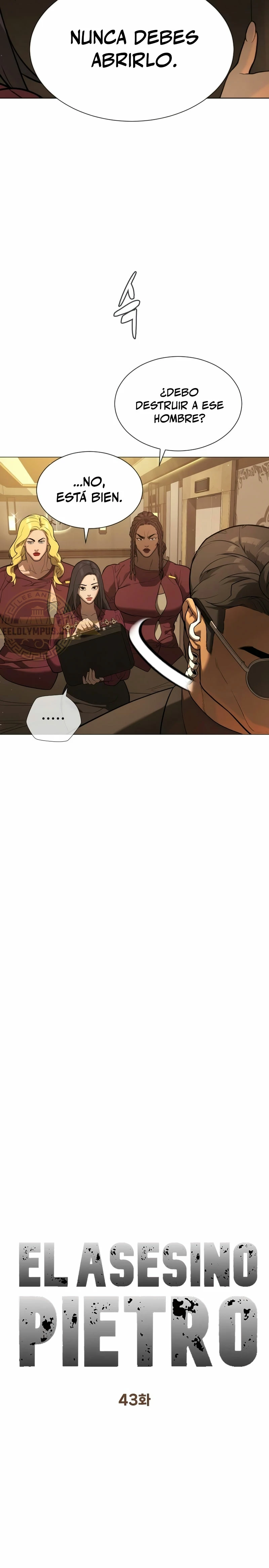Asesino Pietro Capitulo 43 página 11