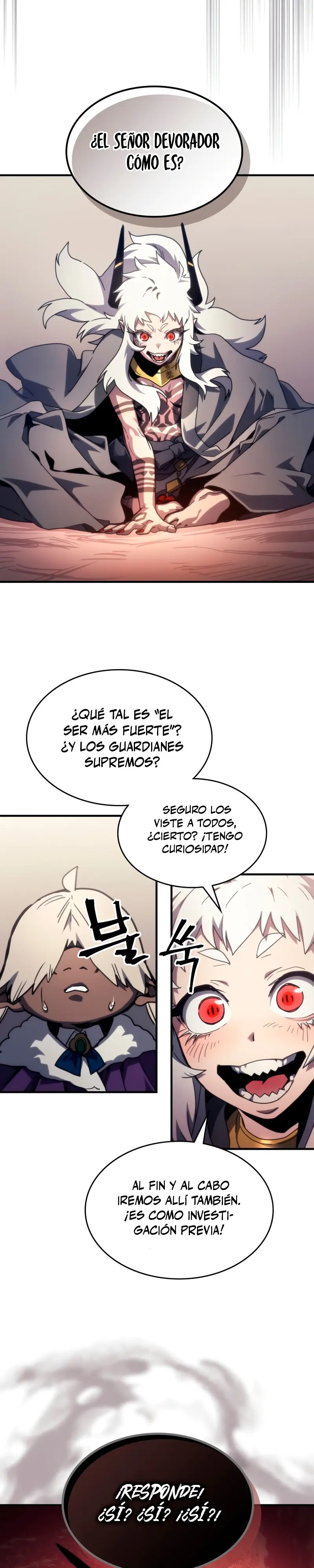 Actúe como un jefecito final, Sr. devorador Capitulo 105 página 18
