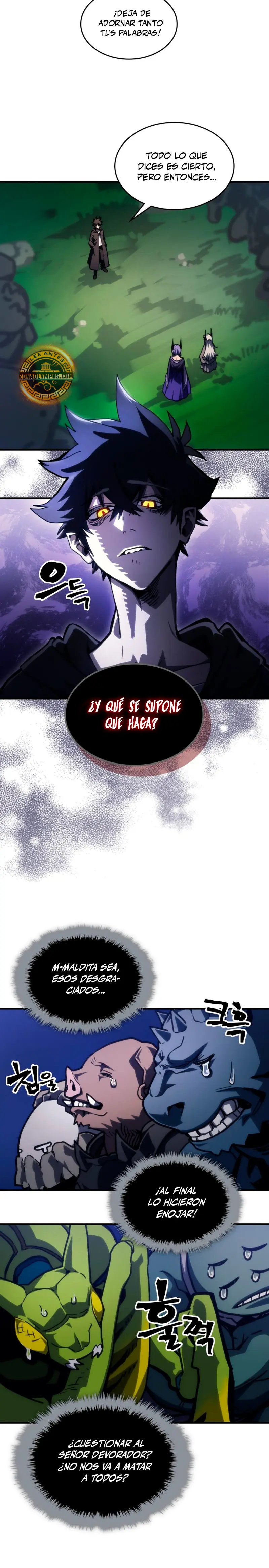 Actúe como un jefecito final, Sr. devorador Capitulo 108 página 11