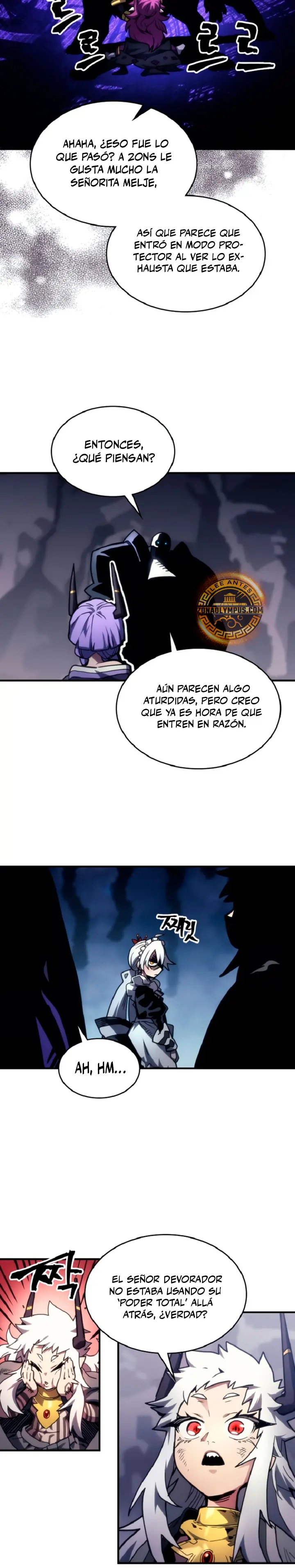Actúe como un jefecito final, Sr. devorador Capitulo 110 página 10
