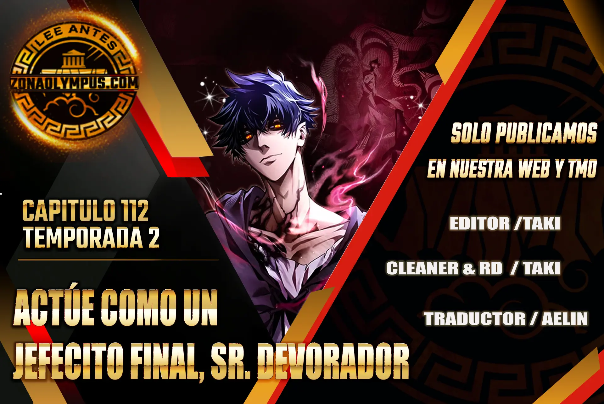 Actúe como un jefecito final, Sr. devorador Capitulo 112 página 2