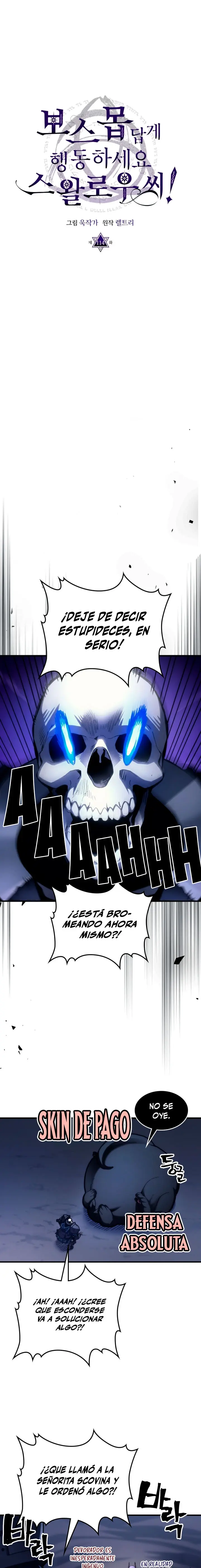 Actúe como un jefecito final, Sr. devorador Capitulo 114 página 3