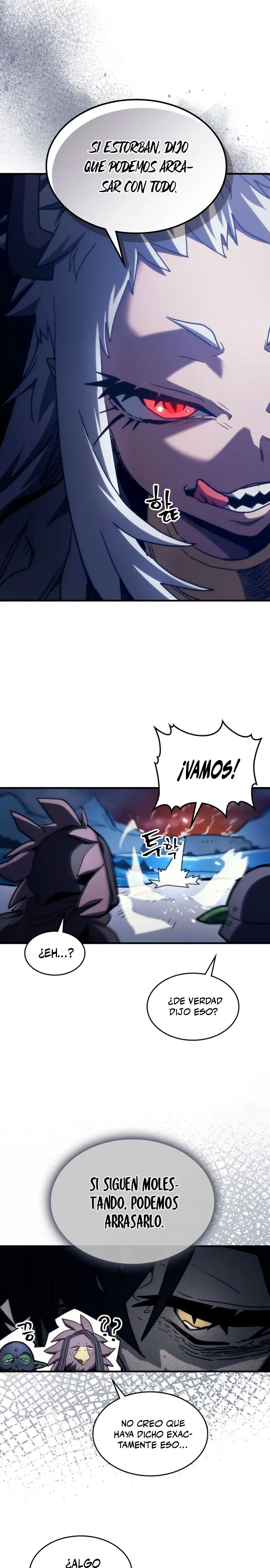 Actúe como un jefecito final, Sr. devorador Capitulo 116 página 9
