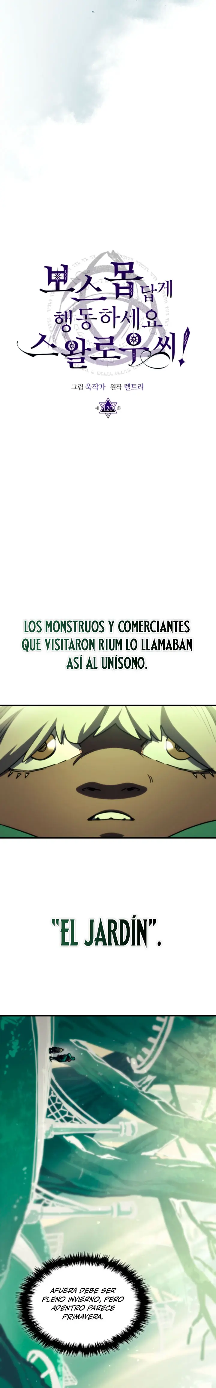 Actúe como un jefecito final, Sr. devorador Capitulo 120 página 6