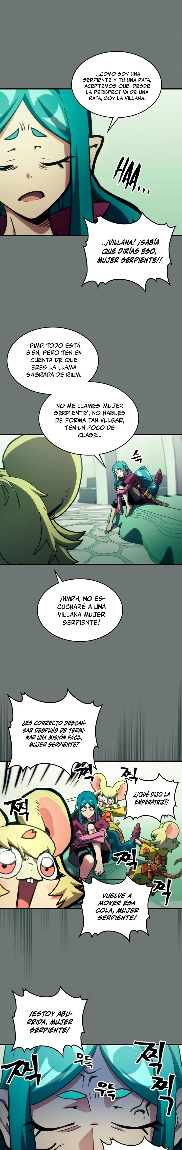 Actúe como un jefecito final, Sr. devorador Capitulo 124 página 3