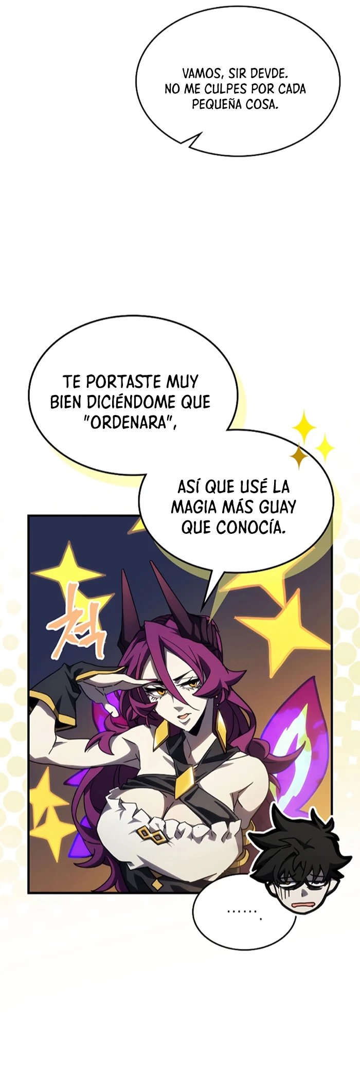 Actúe como un jefecito final, Sr. devorador Capitulo 15 página 6