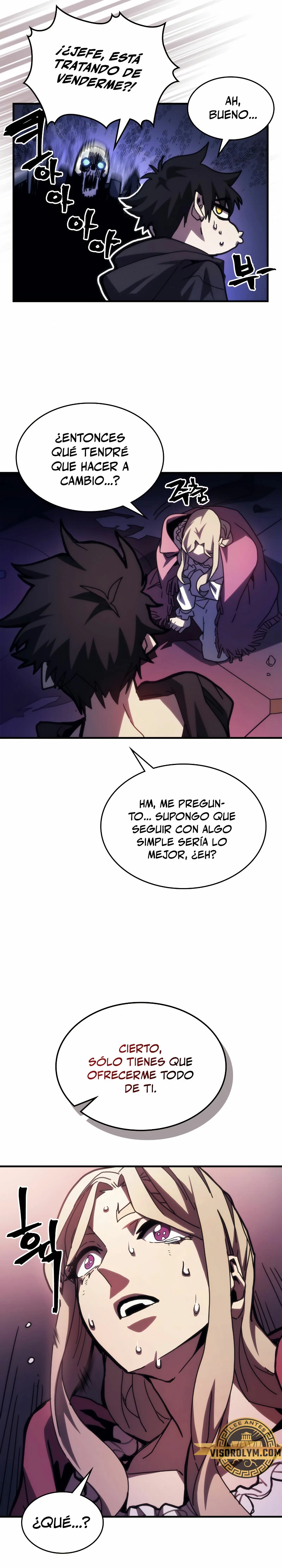 Actúe como un jefecito final, Sr. devorador Capitulo 35 página 10