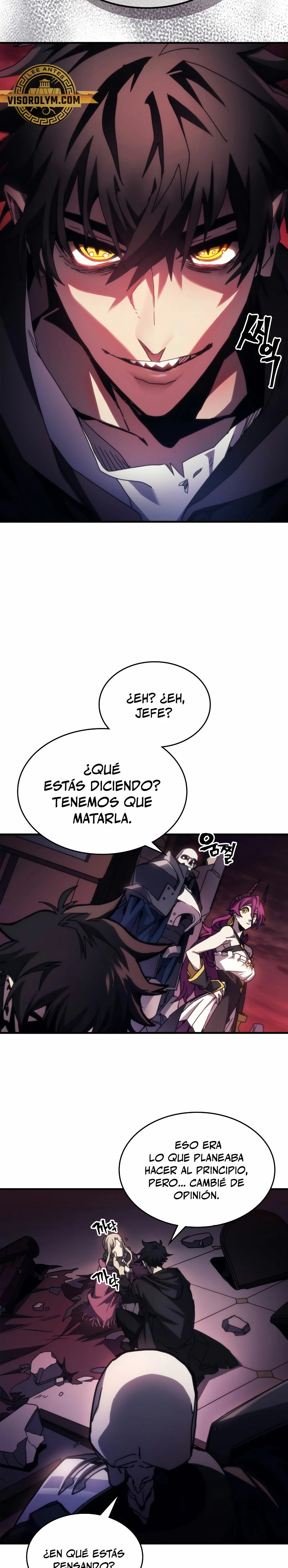 Actúe como un jefecito final, Sr. devorador Capitulo 35 página 3