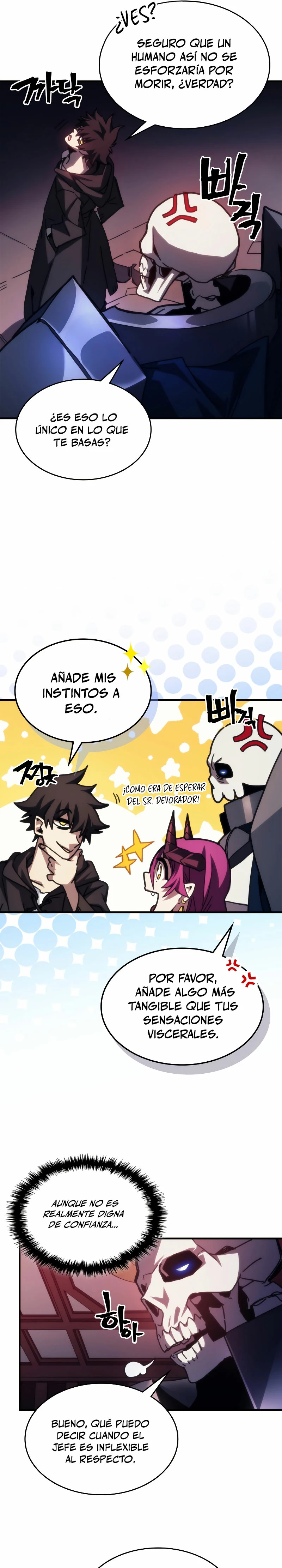 Actúe como un jefecito final, Sr. devorador Capitulo 35 página 8