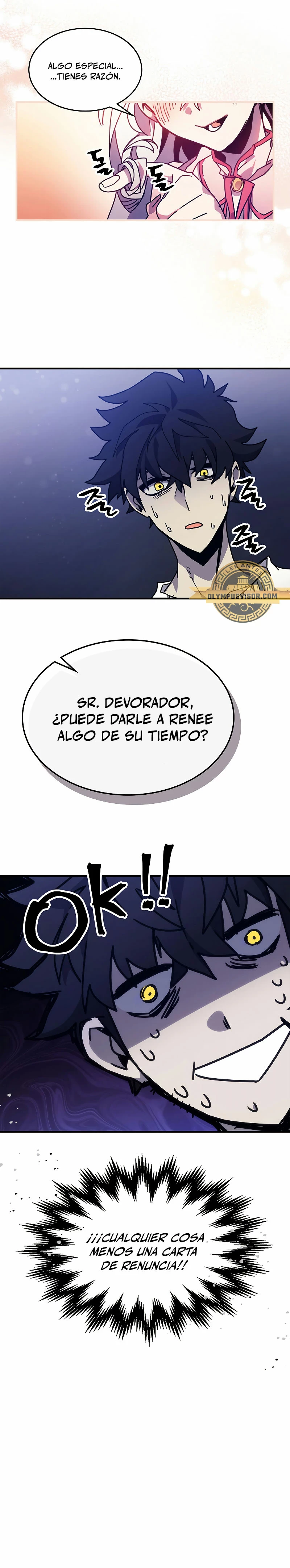 Actúe como un jefecito final, Sr. devorador Capitulo 4 página 17