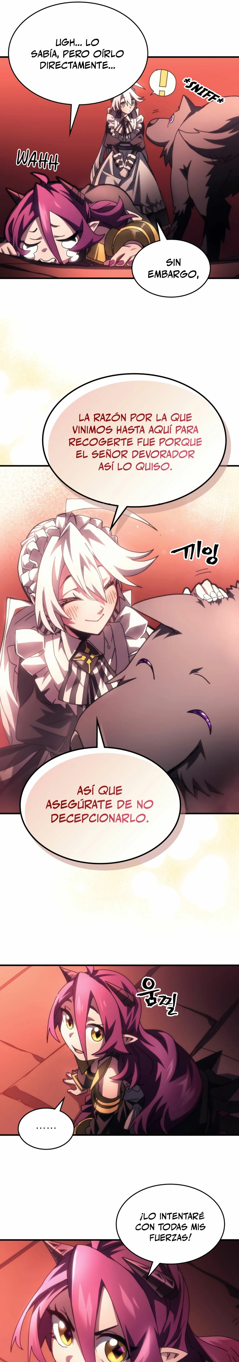 Actúe como un jefecito final, Sr. devorador Capitulo 50 página 8