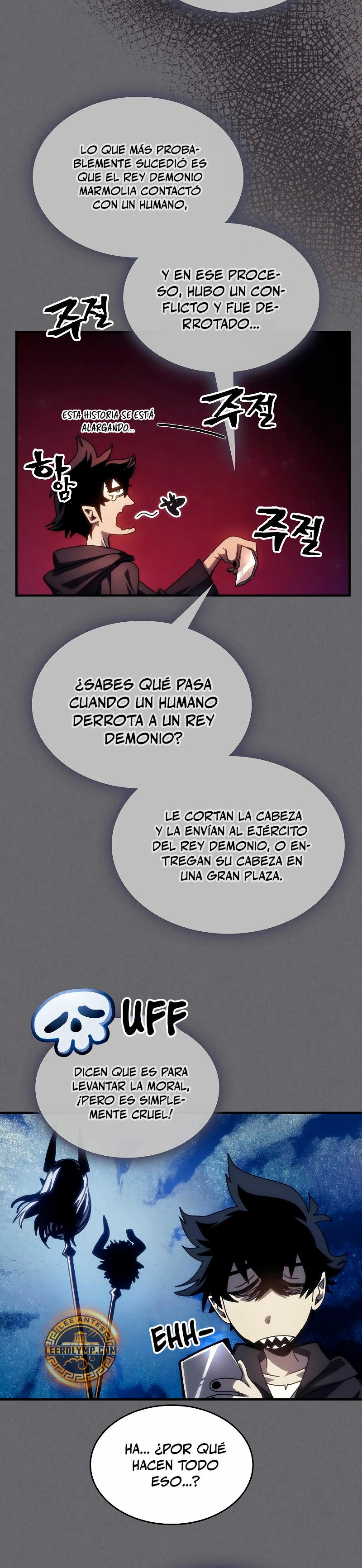 Actúe como un jefecito final, Sr. devorador Capitulo 60 página 22