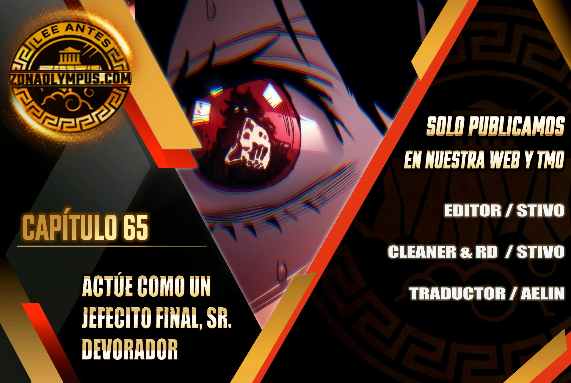 Actúe como un jefecito final, Sr. devorador Capitulo 65 página 2