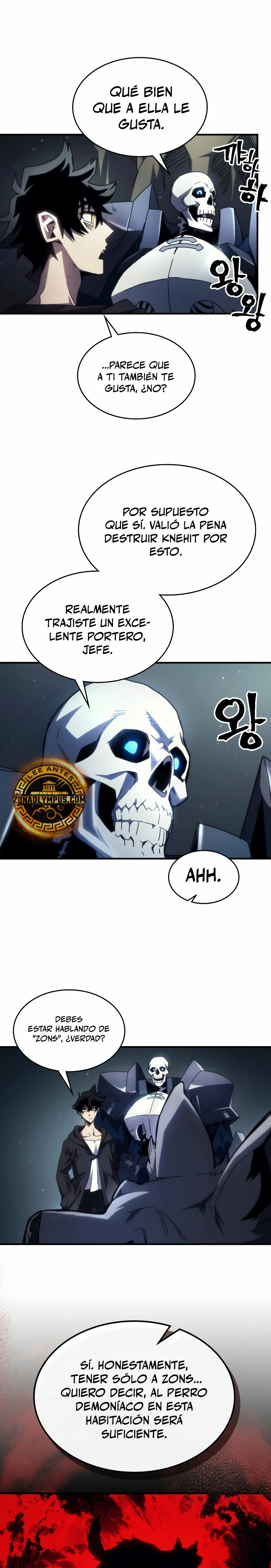 Actúe como un jefecito final, Sr. devorador Capitulo 65 página 22