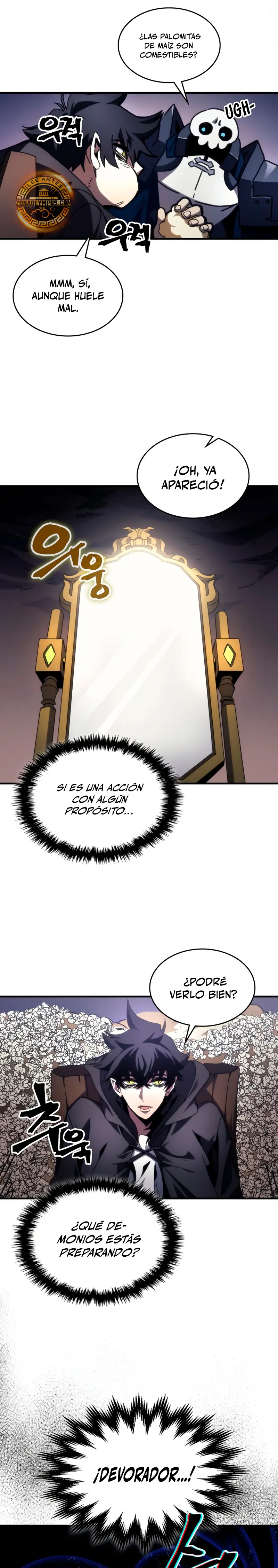 Actúe como un jefecito final, Sr. devorador Capitulo 77 página 17