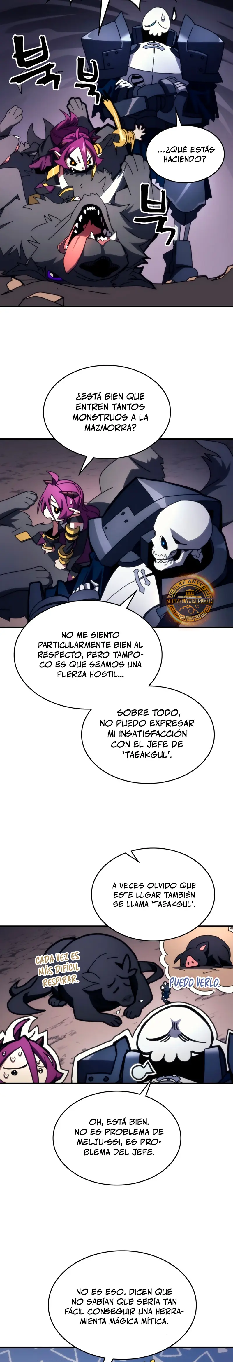 Actúe como un jefecito final, Sr. devorador Capitulo 77 página 4