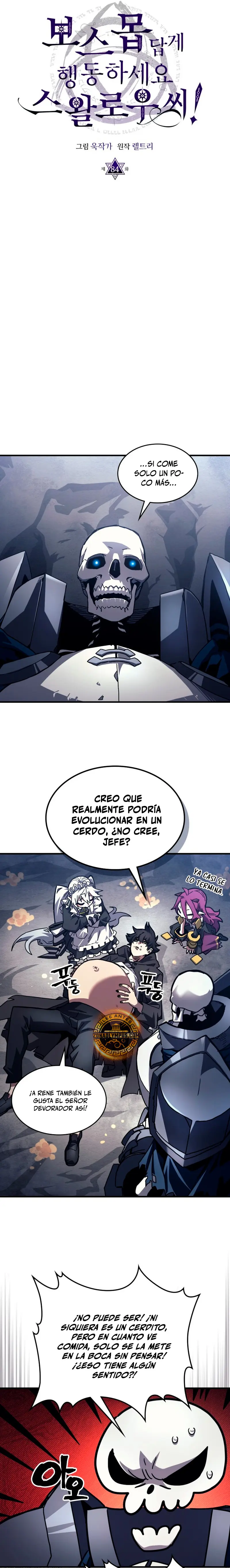 Actúe como un jefecito final, Sr. devorador Capitulo 84 página 8