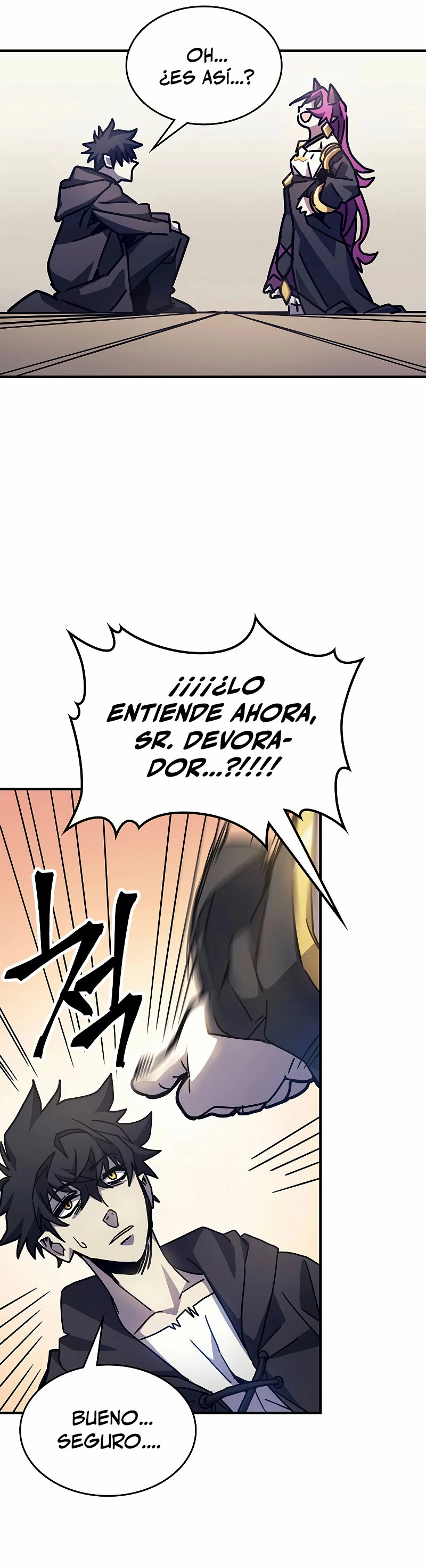 Actúe como un jefecito final, Sr. devorador Capitulo 9 página 11