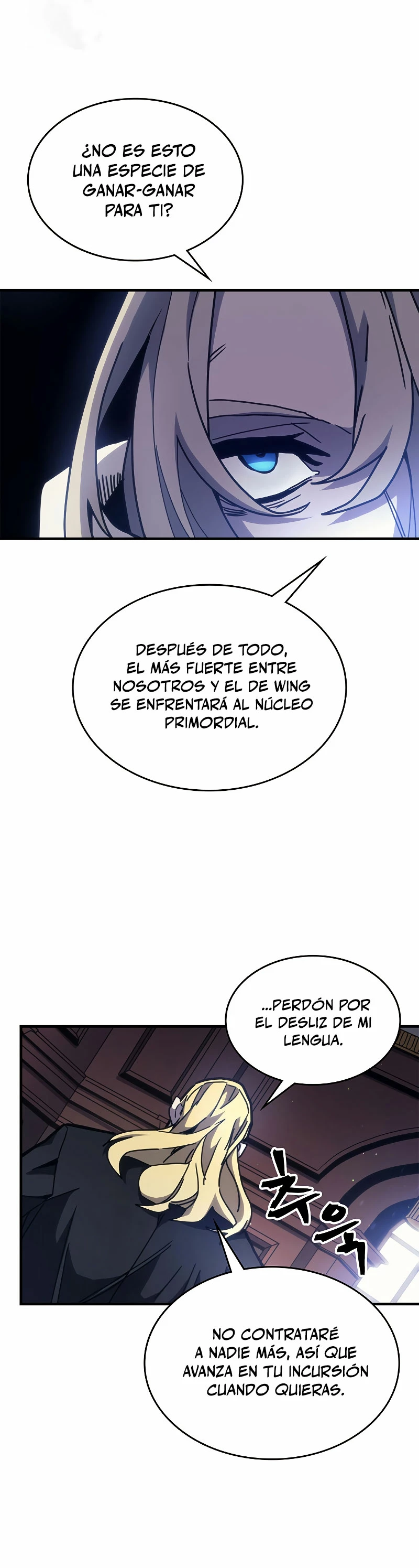 Actúe como un jefecito final, Sr. devorador Capitulo 9 página 35