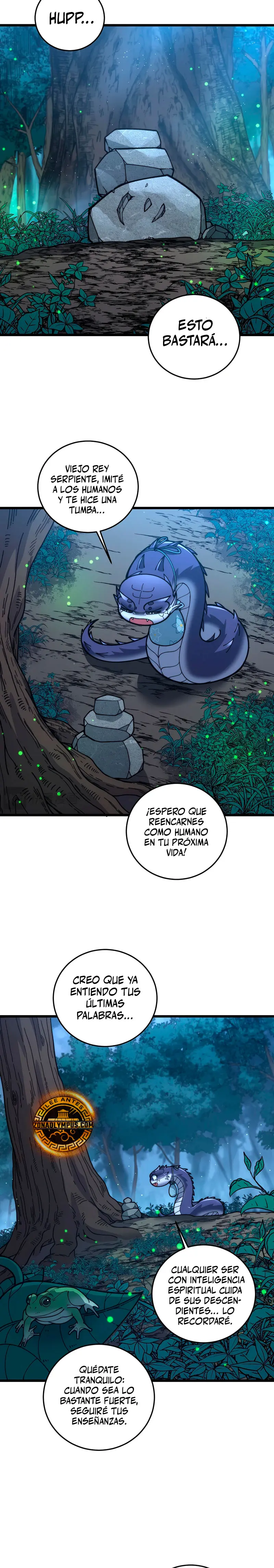 La evolución de la serpiente inmortal Capitulo 10 página 10