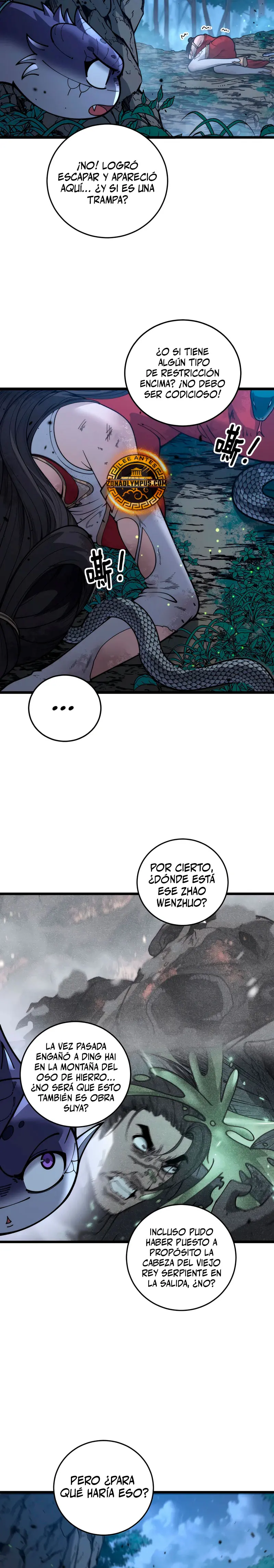 La evolución de la serpiente inmortal Capitulo 10 página 12