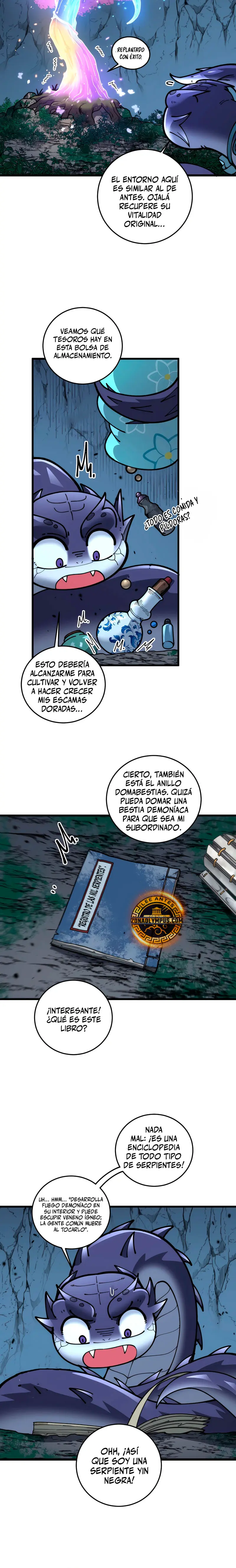 La evolución de la serpiente inmortal Capitulo 10 página 17