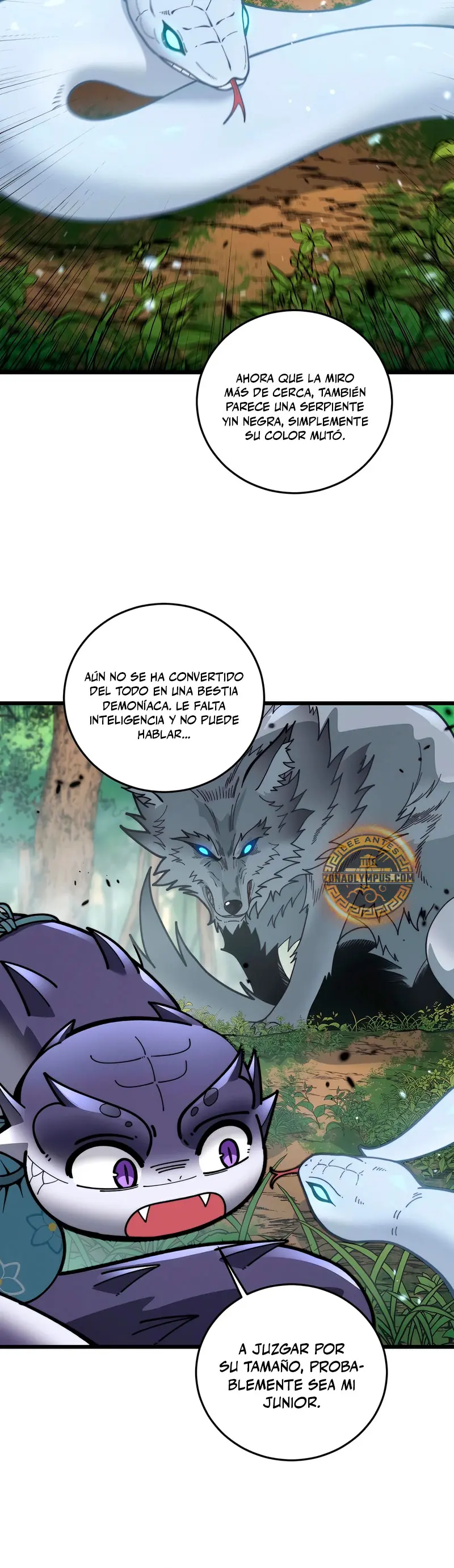 La evolución de la serpiente inmortal Capitulo 11 página 11