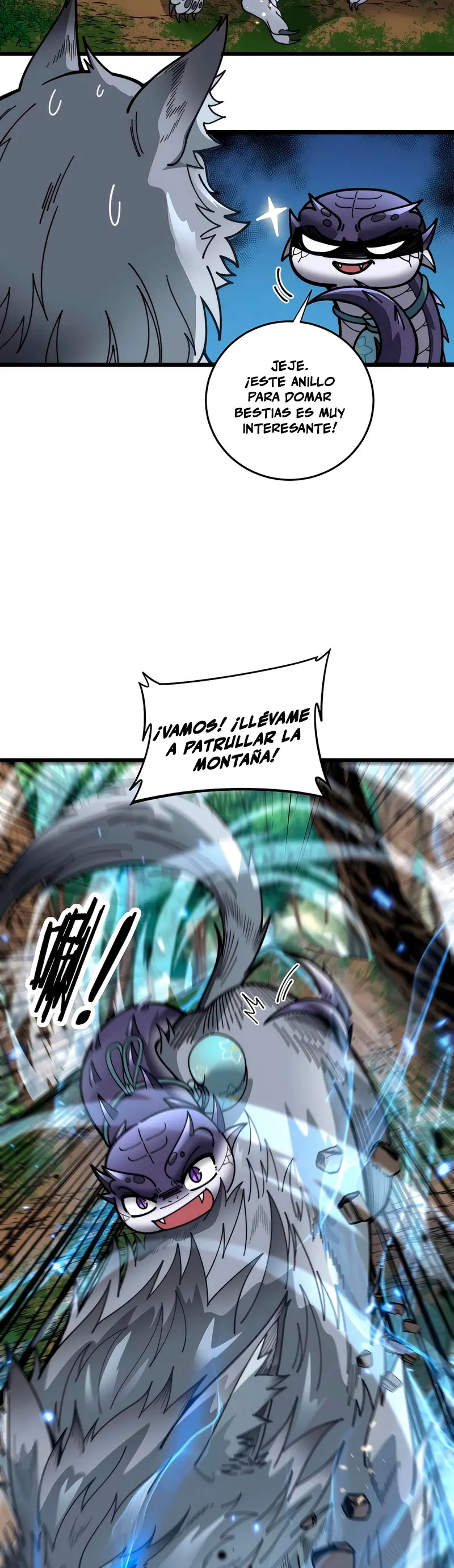 La evolución de la serpiente inmortal Capitulo 11 página 8