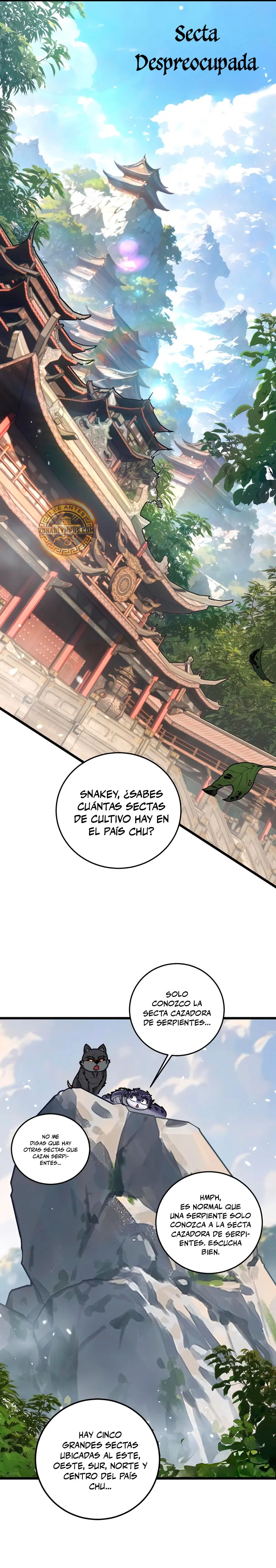 La evolución de la serpiente inmortal Capitulo 15 página 15