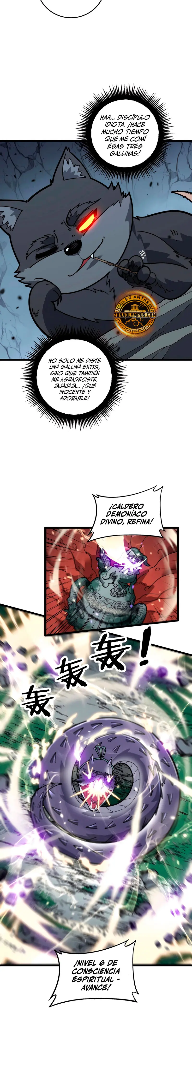 La evolución de la serpiente inmortal Capitulo 16 página 12