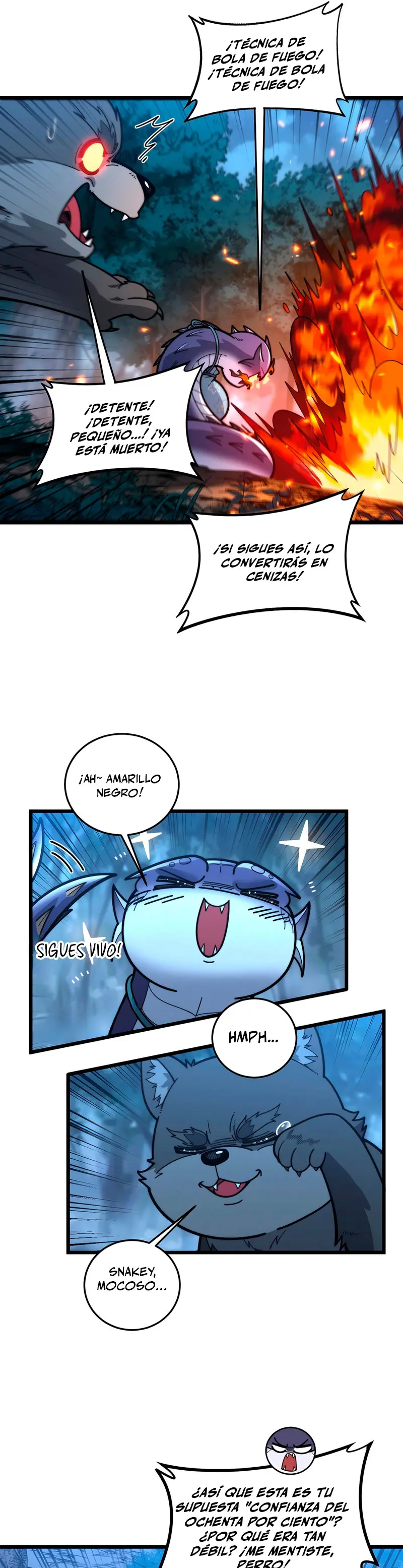 La evolución de la serpiente inmortal Capitulo 18 página 11