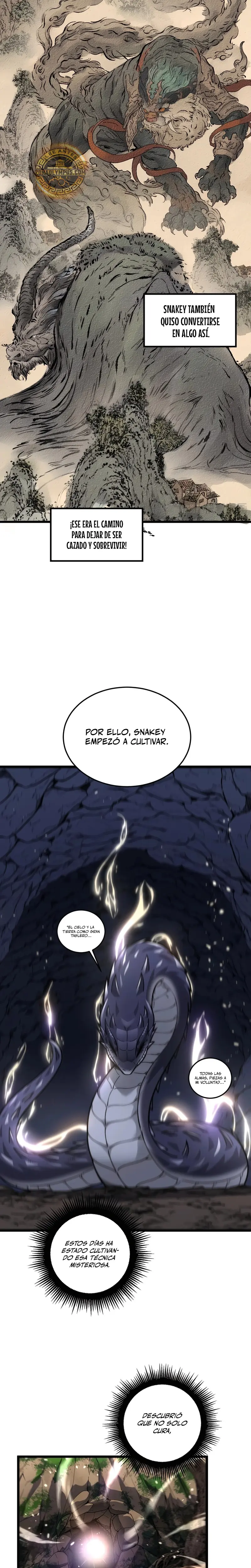 La evolución de la serpiente inmortal Capitulo 2 página 13