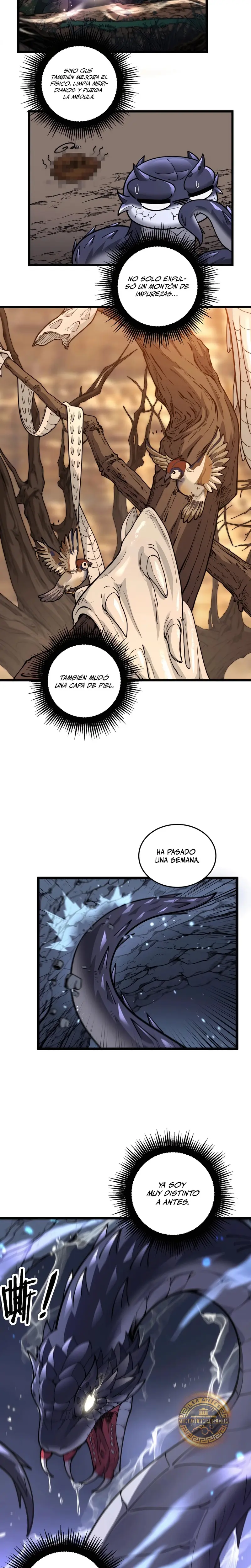 La evolución de la serpiente inmortal Capitulo 2 página 14